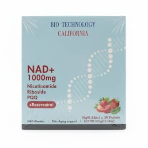 NAD+ 1000 mg Nicotinamide Riboside PQQ + Resvératrol